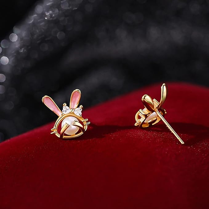 Bunny Earrings Stud for Women.