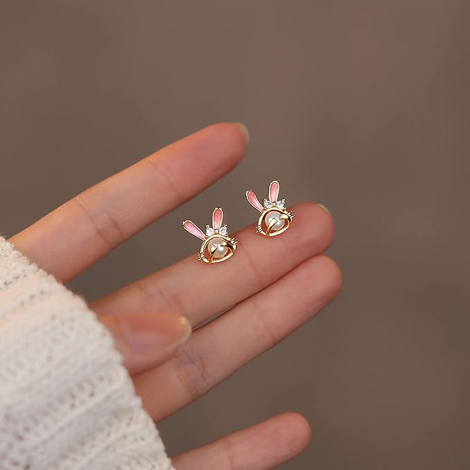 Bunny Earrings Stud for Women.